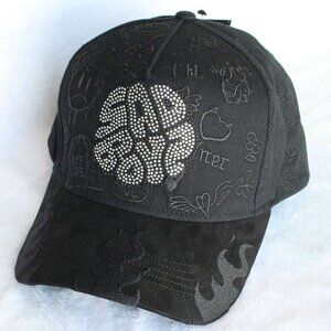 Dandy Hats x Sad Boyz Streetwear Hat – Black Gothic Crystal Snapback